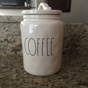 Rae Dunn coffee canister